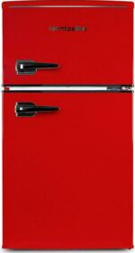 MONTPELLIER Retro MAB2035ER 80/20 Undercounter Fridge Freezer - Red