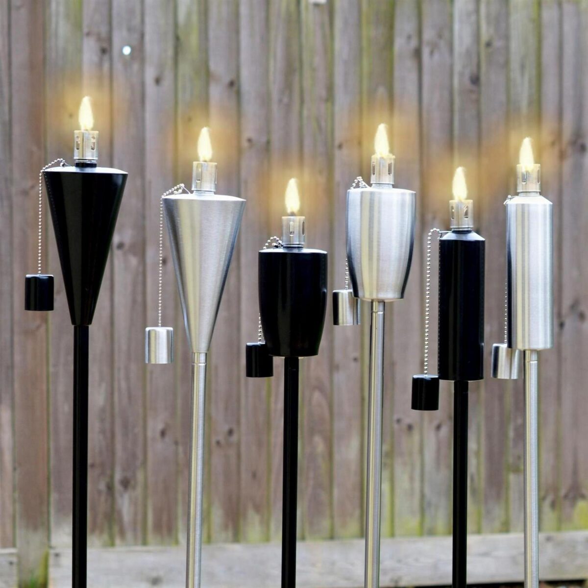 Metal Garden Torch T b0b34aae31015e20a61529ab1e6b1856