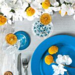 Metallic Charger Plate Wedding Party Fine Dining Table Place Setting 33cm Blue - Image 6
