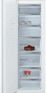 NEFF N90 GI7815CE0G Integrated Tall Freezer - Sliding Hinge - Image 6