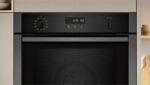 NEFF Slide&Hide N50 B6ACH7AG7B Electric Pyrolytic Smart Oven - Graphite Grey - Image 2