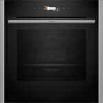NEFF Slide&Hide N70 B54CR71N0B Electric Pyrolytic Smart Oven - Stainless Steel