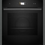 NEFF Slide&Hide N 90 B64VS71G0B Electric Pyrolytic Smart Oven - Graphite