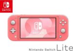 NINTENDO Switch Lite (Coral) and Switch Lite Carrying Case (Animal Crossing: New Horizons Edition) Bundle - Image 3