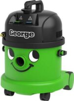 NUMATIC George GVE370 3-in-1 Cylinder Wet and Dry Vacuum Cleaner - Green and Black
