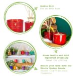 Nicola Spring Scented Candle and Reed Diffuser Set Air Freshener Fragrance Home - Image 2