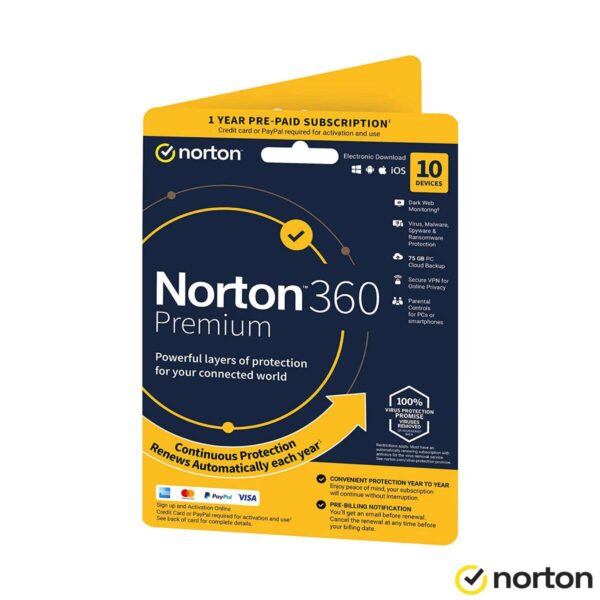Norton 360 Premium A e9610cdc35a23a346ef1aee126340a61
