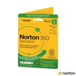 Norton 360 Standard, Antivirus Software for 1 Device and 1 Year Subscription with Automatic Renewal
