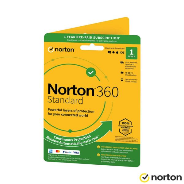 Norton 360 Standard d662f5f72a4d9b2c9727f0ed0c2f7602