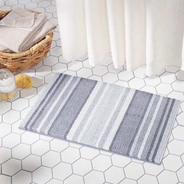 Nubby Bath Mat in 3 8cf8ceb4497c0feadad43c54a1385ae7