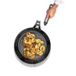 OXO Perforated BBQ Fry Pan with Detachable Handle, 30cm - Image 5
