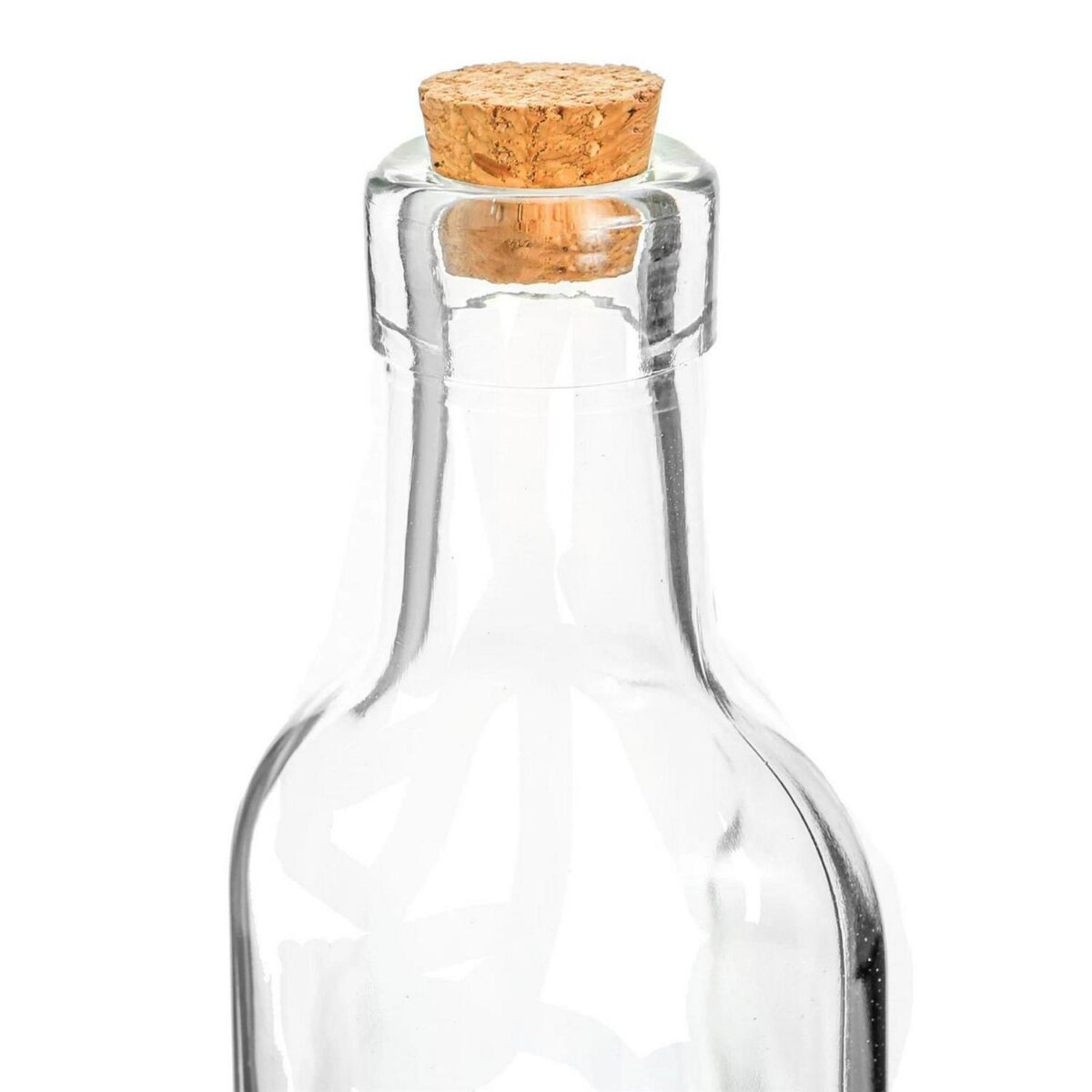 Olive Oil Pourer Bottle with Cork Lid Kitchen Vinegar Drizzler Dispenser 500ml - Image 4