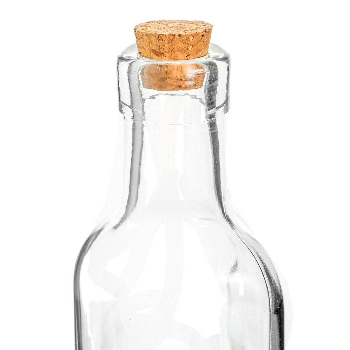 Olive Oil Pourer Bottle with Cork Lid Kitchen Vinegar Drizzler Dispenser 250ml - Image 4