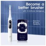 Oral B iO7 Duo Pack White and Black Toothbrushes - Image 5