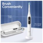 Oral B iO7 Duo Pack White and Black Toothbrushes - Image 7