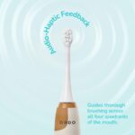 Ordo Squishmallows Cam The Cat Rechargeable Kids Toothbrush and 6 Brush Heads - Image 5