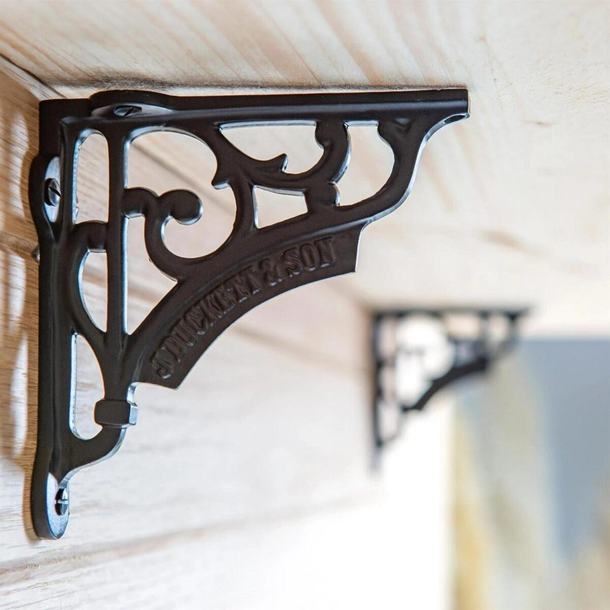 Ornate Iron Shelf Br 63e60969992b4ffd6ddb7e503c8fe1e0