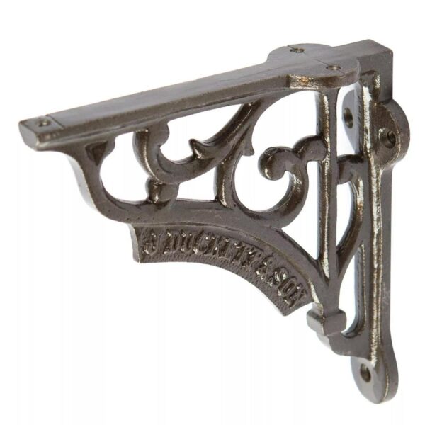 Ornate Iron Shelf Br e882f428273761d6132c636da9b217fa