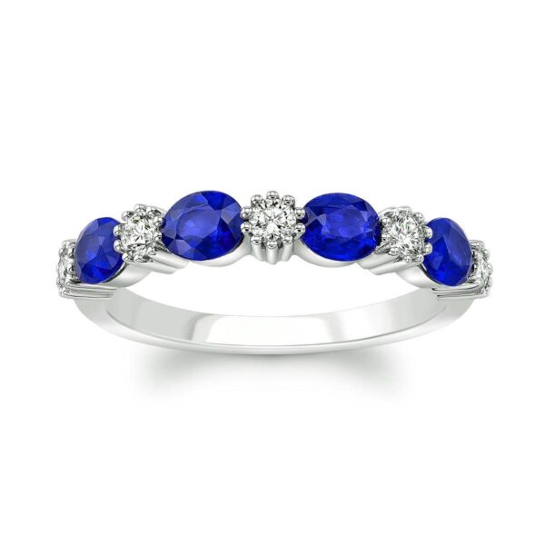 Oval Cut Blue Sapphi 26249156d42d8ae4184370c096f1abb7