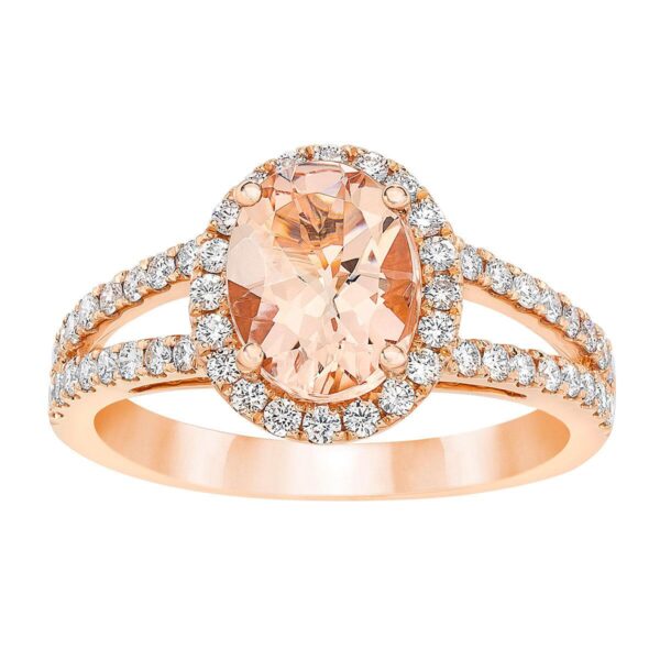 Oval Cut Morganite a 331d9d1ad5877decfcf86f28c0da8703