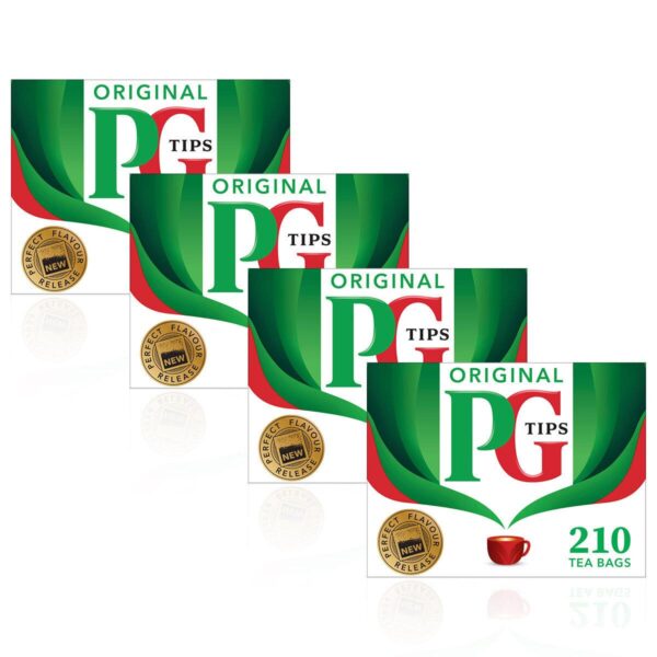 PG Tips Tea Bags 4 x e16e1b98d810b2ec2c60d87a89efbfcf