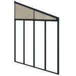 Palram Canopia Feria 3 SideWall Patio Cover, Grey - Image 3
