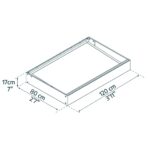 Palram Canopia Sophia 1200 (1.2m x 0.8m) Door Cover - Image 2