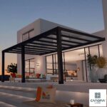 Palram Canopia Stockholm 11ft 2  x 19ft 3  (3.4 x 5.9m) Aluminium Patio Cover