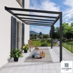Palram Canopia Stockholm 11ft 2 x 12ft 2 (3.4 x 3.7m) Aluminium Patio Cover