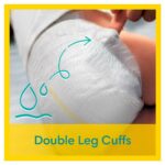 Pampers New Baby Nappies Size 2, Jumbo+ 76 Pack - Image 2