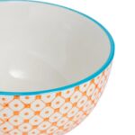 Patterned Rice Dessert Cereal Soup Bowls Porcelain Crockery 3 Designs 114mm x6 - Image 5