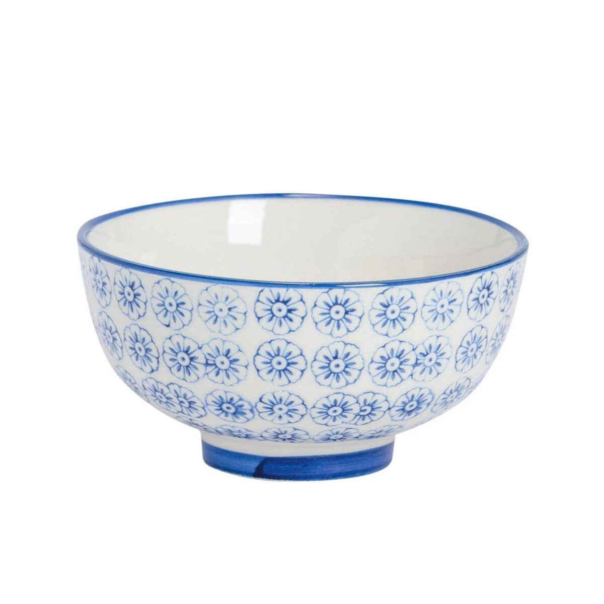 Patterned Rice Dessert Cereal Soup Bowls Porcelain Crockery 3 Designs 114mm x6 - Image 4