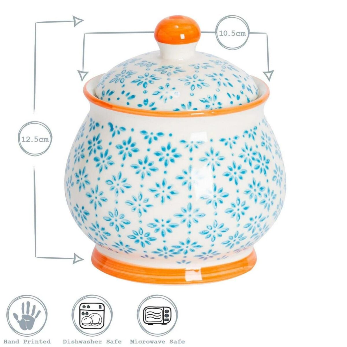 Patterned Sugar Bowl 5f7a71c48f9a5a15cdccfcfa4bf453fe