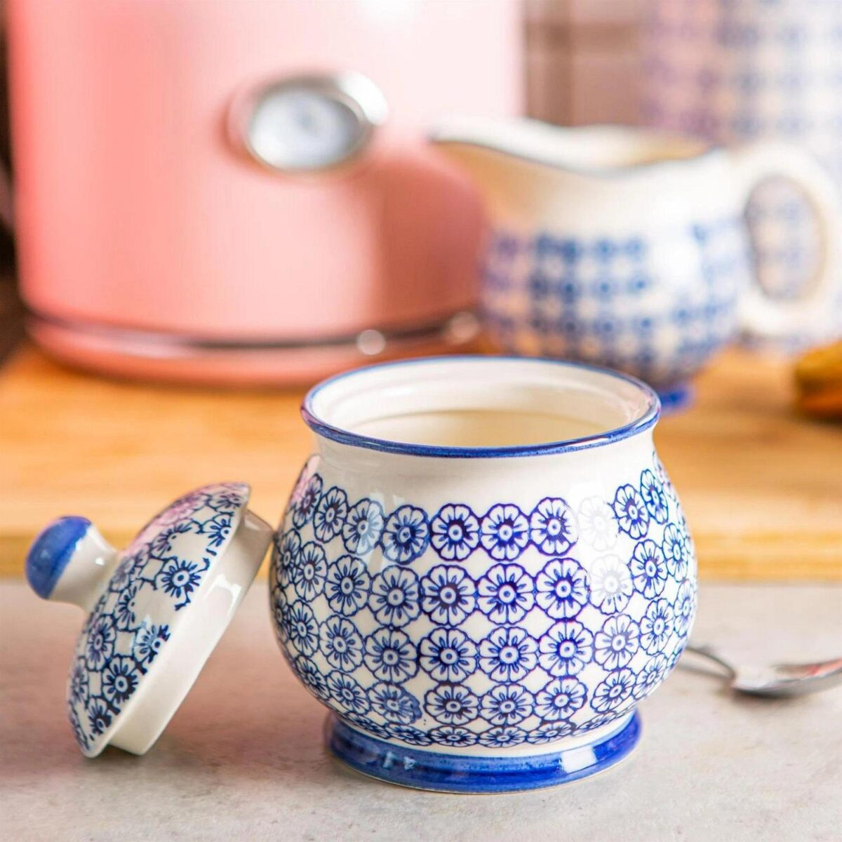 Patterned Sugar Bowl 9f2c042f022377e1f6c9d5c1f537007d