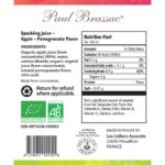 Paul Brassac Organic Sparkling Fruit Juice, 3 x 750ml - Image 5