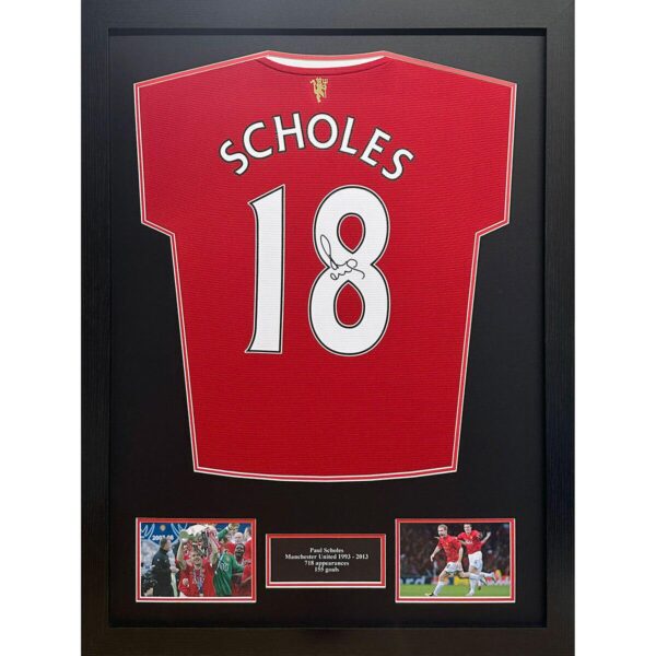 Paul Scholes Signed d2aa0d76f8e14abb1044defe74a757de