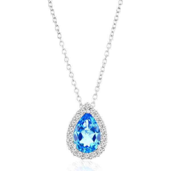 Pear Cut Blue Topaz 92831926e5b8e109bcbb2112a917706f