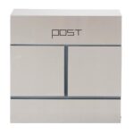 Phoenix Estilo Top Loading Letter Box MB0124KS in Stainless Steel with Key Lock - Image 2
