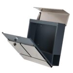 Phoenix Estilo Top Loading Letter Box MB0124KS in Stainless Steel with Key Lock - Image 4