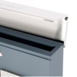 Phoenix Estilo Top Loading Letter Box MB0124KS in Stainless Steel with Key Lock - Image 7