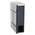 Phoenix Estilo Top Loading Letter Box MB0124KS in Stainless Steel with Key Lock - Image 5