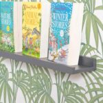 Picture Ledge Shelf Floating Wall Mounted Gallery Bookshelf Storage 57cm Grey - Image 6