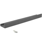 Picture Ledge Shelf Floating Wall Mounted Gallery Bookshelf Storage 57cm Grey - Image 4