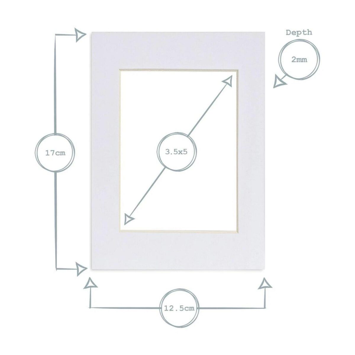 Picture Mount for 5 84055ba021ab732b0f0832d3bf74e3d5