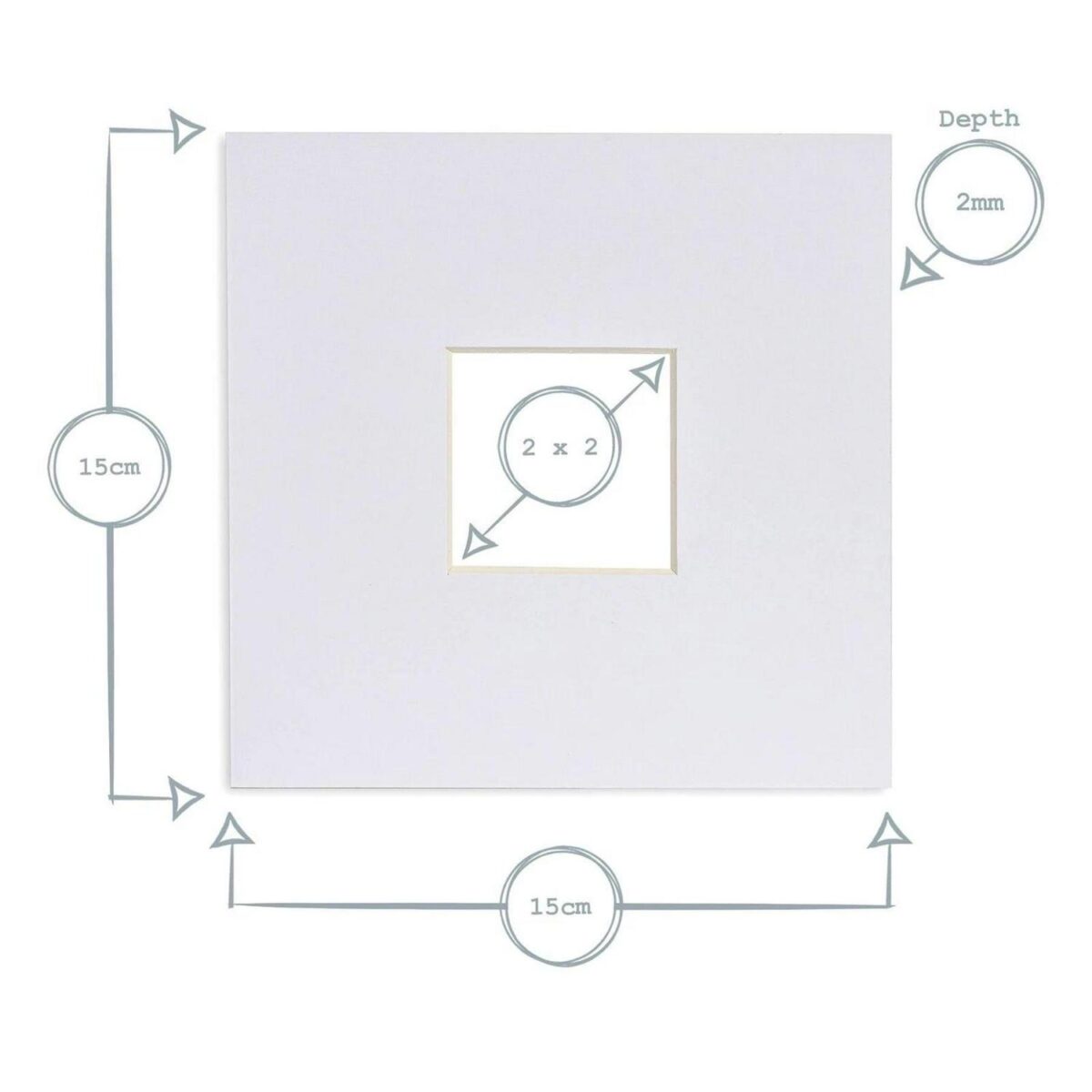 Picture Mount for 6 1823a112219ab2c71aaec33a6efcf60f