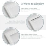 Picture Mount for 6 x 6 3D Box Picture Frame Photo Size 2 x 2 Black - Image 3