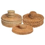 Placemats and Coasters Sets | Palm Leaf, Sea Grass, Typha | Essentials on eBay
