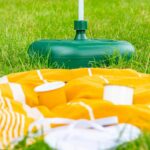 Plastic Fillable Parasol Base Water Sand Sun Shade Umbrella 20 Litre Green - Image 7