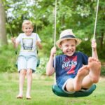 Plum Ultimate Two Person Premium Wood Swing - Image 2