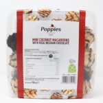 Poppies Mini Coconut Macaroons with Real Belgian Chocolate, 700g - Image 3